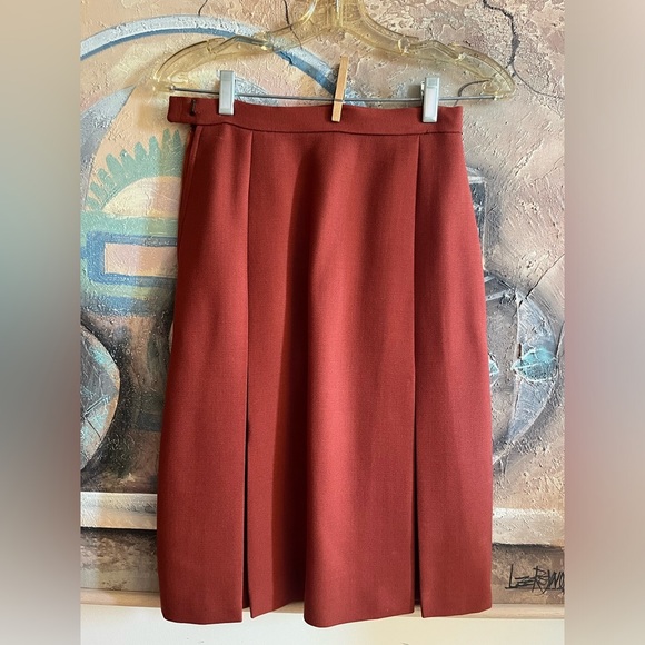 Vintage Raphael Mack Salon Pure Virgin Wool Suit Skirt/Blazer Set - Picture 3 of 16